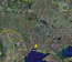Карта Украины с обозначением месторасположения нашей базы отдыха